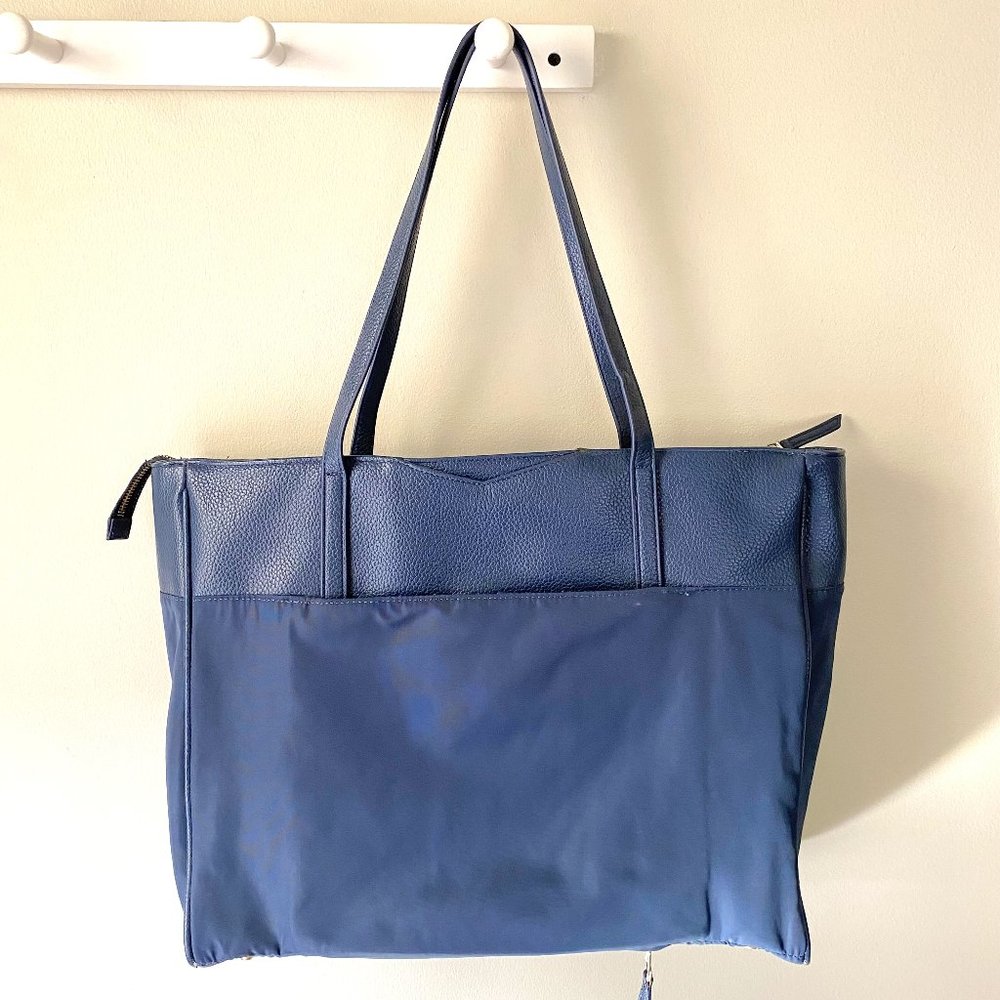 Freshly Picked Navy Blue Tote Diaper Bag - Picture 3 of 10